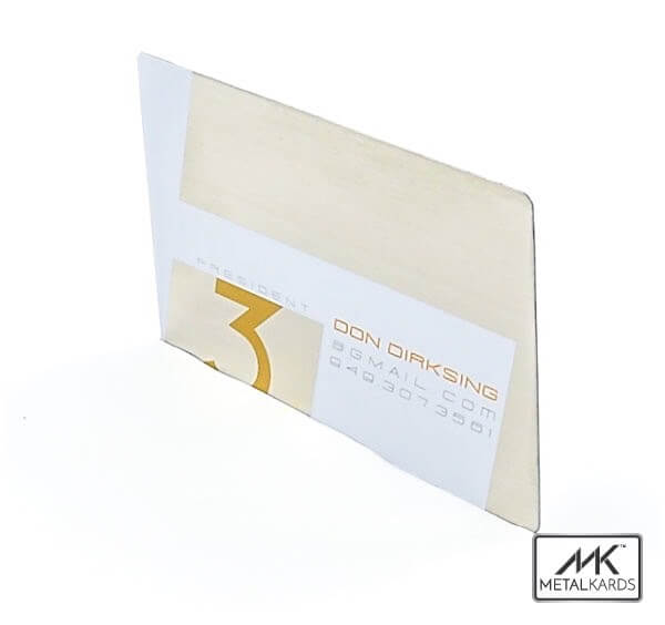 Whitemetalbusinesscards Metal Kards