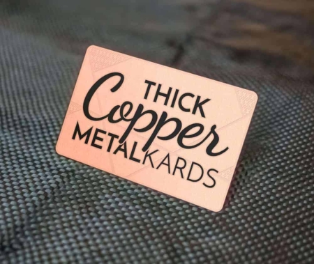 Copper Business Card