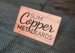 Copper Metal Cards Copper Metal Cards