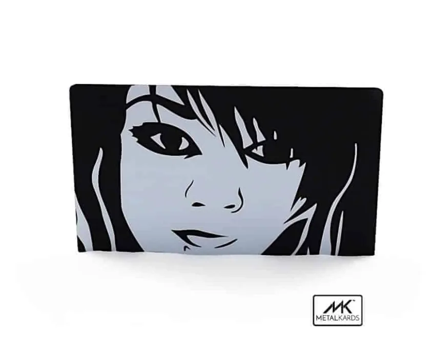 Black and White Metal Cards Black And White Metal Cards