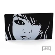 Black And White Metal Cards