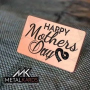 Happy Mothers Day Metal Cards