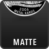 Matte Black Metal Finish
