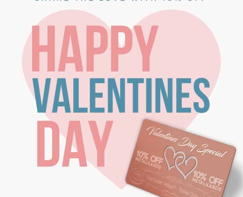 Valentines Day Metal Cards