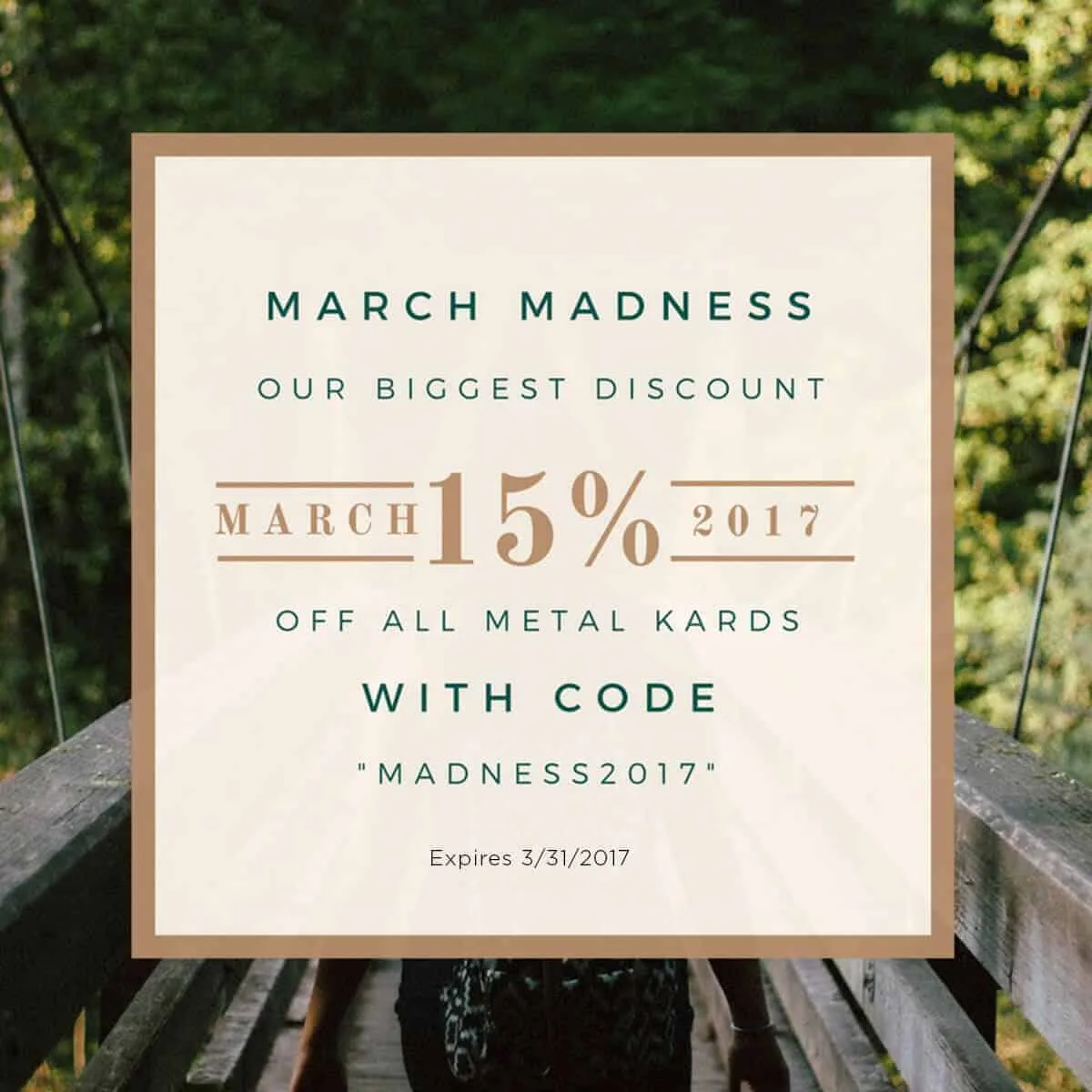 March Madness Metal Cards