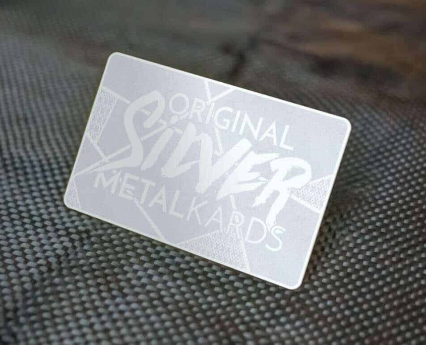 Stainless Steel Business Cards