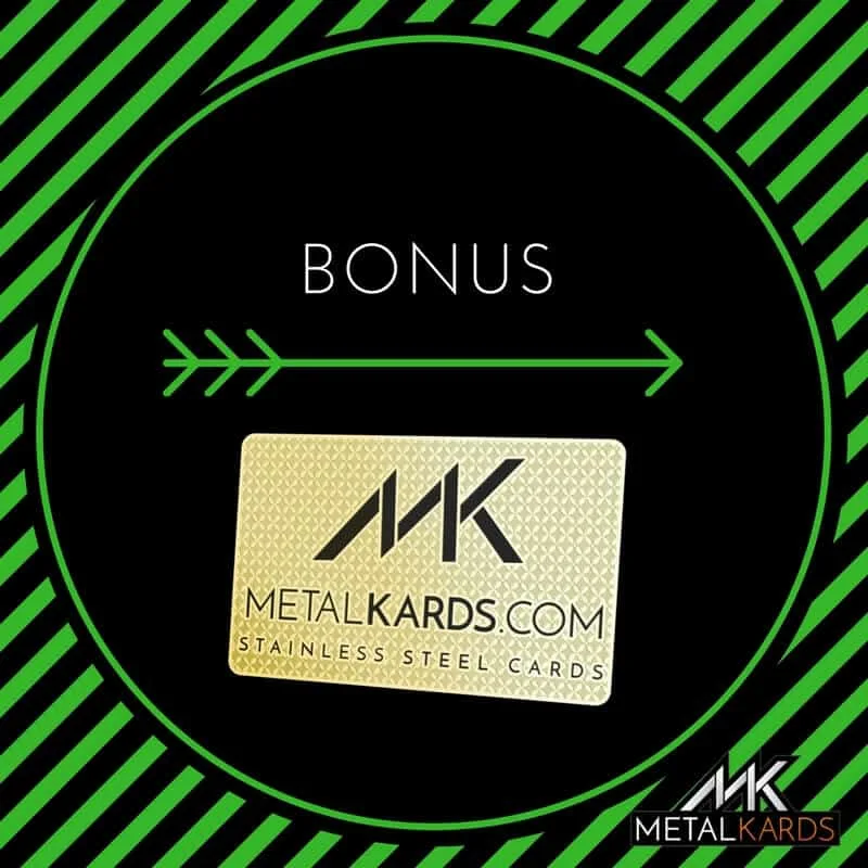 Bonus Metal Cards