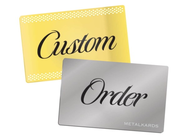Buy Custom Order Metal Cards