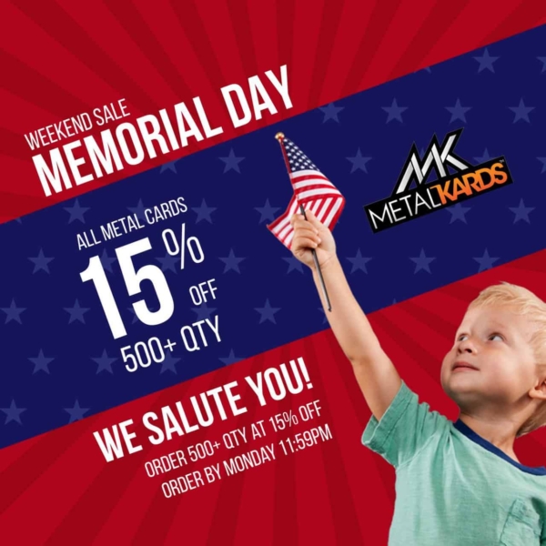 Memorial Day Metal Cards