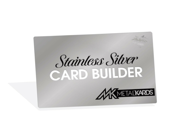 Silver Metal Cards Builder