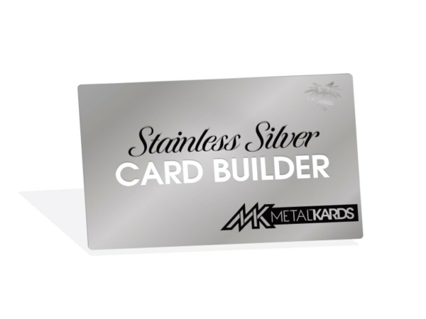 Silver Metal Cards Builder