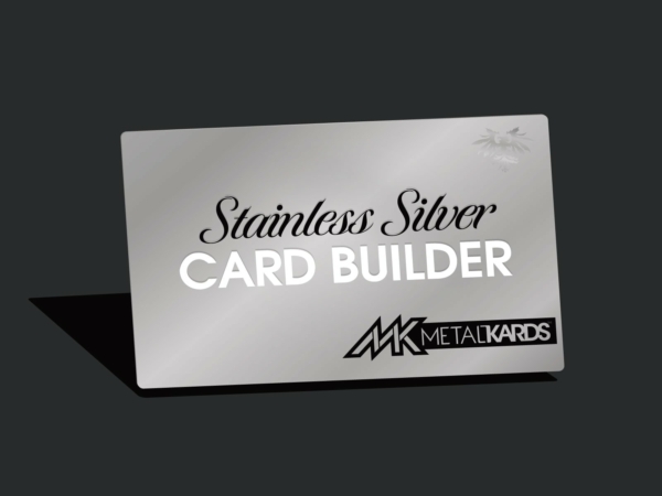 Silver Metal Cards Builder