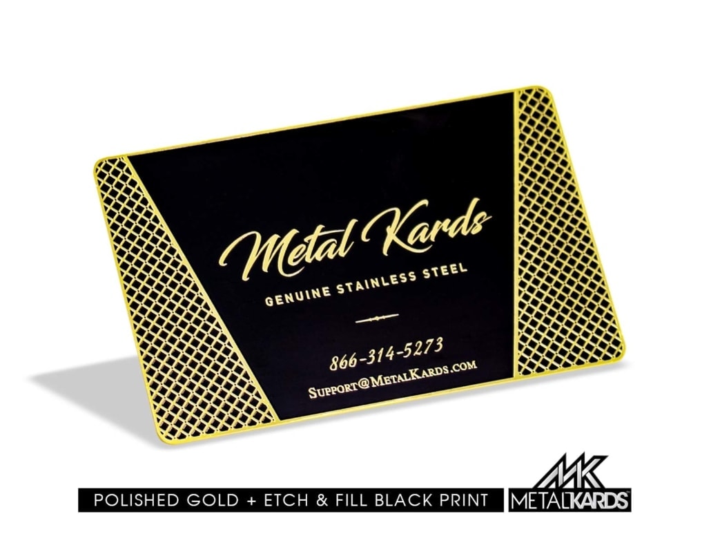 Presidential Gold Metal Cards
