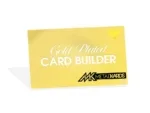 Gold Metal Cards Builder