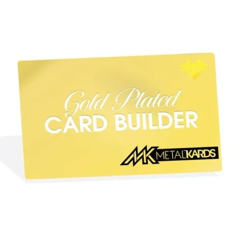 Gold Metal Cards Builder