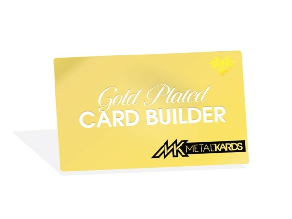 Gold Metal Cards Builder