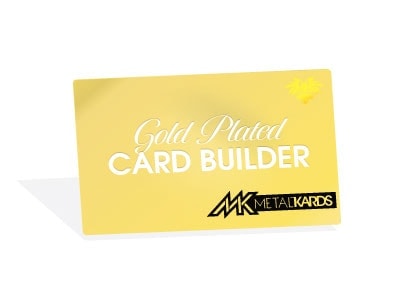 Gold Metal Cards Builder