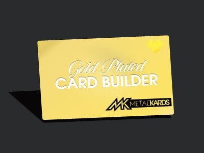 Gold Metal Cards Builder