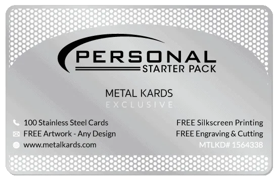 Personal Metal Cards