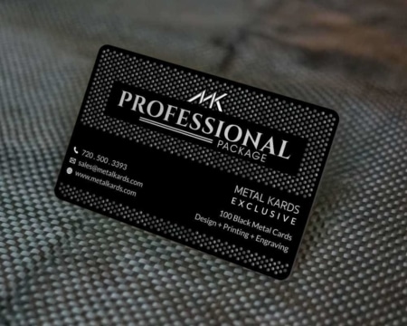 Professional Metal Cards