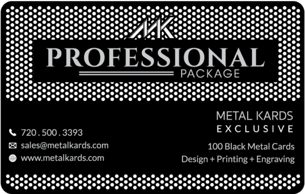 Product Professionalmetalcard V01