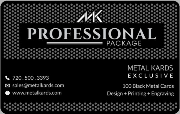 Black Metal Cards