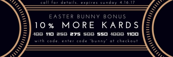 Bonus Metal Cards