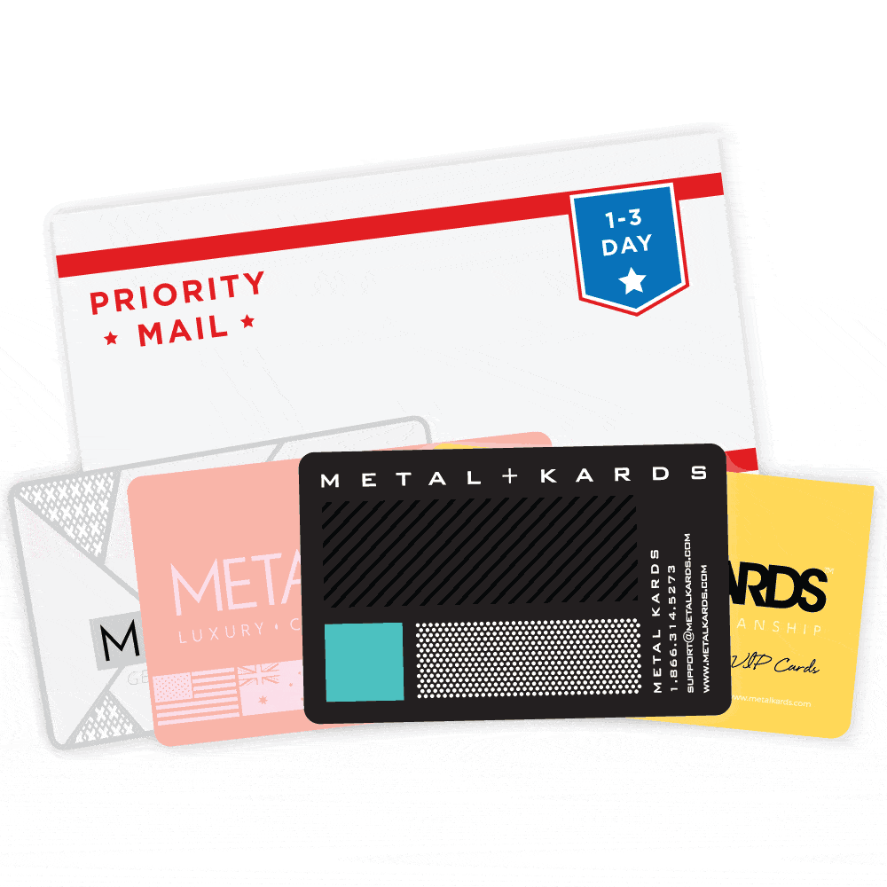 FREE] Metal Card Sample Kit - Get the cards your want