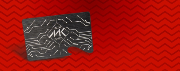 Black Metal Card Bottle Openers