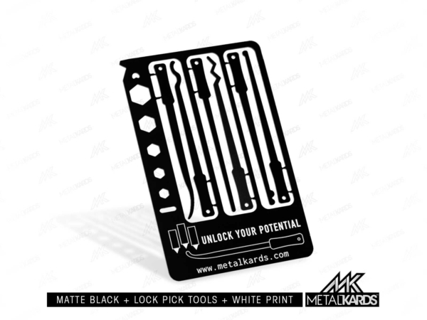 Lock Pick Metal Card