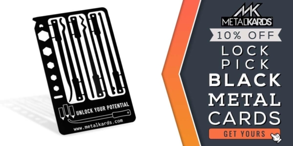 Lock Pick Metal Card