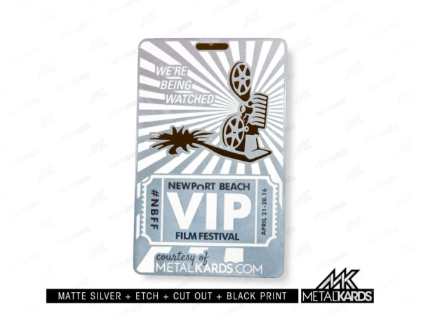 Filim Festival Metal Cards