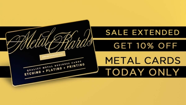 Discount Metal Cards