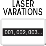 Variable Laser Etching