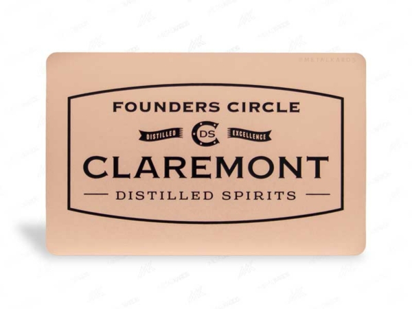 Distillery Copper Metal Cards