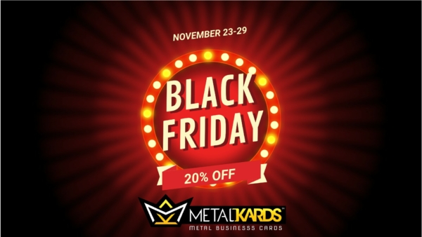 Metal Kards Black Friday Sale