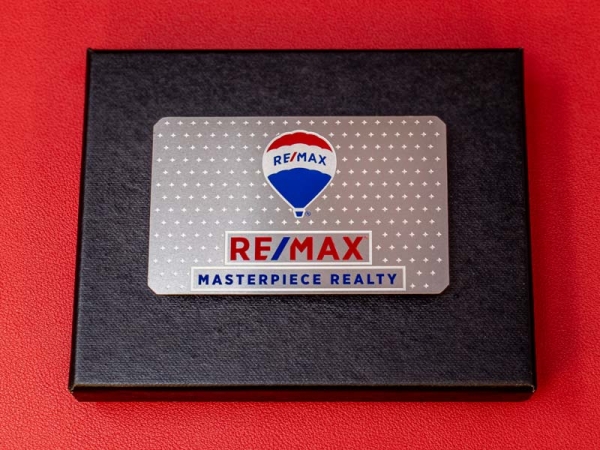 Stainless Steel Remax Metal Business Cards
