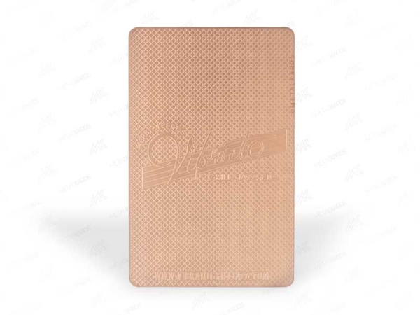 Matte Copper Metal Cards