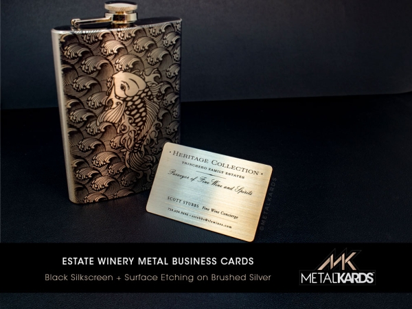 Estate Winery Business Cards
