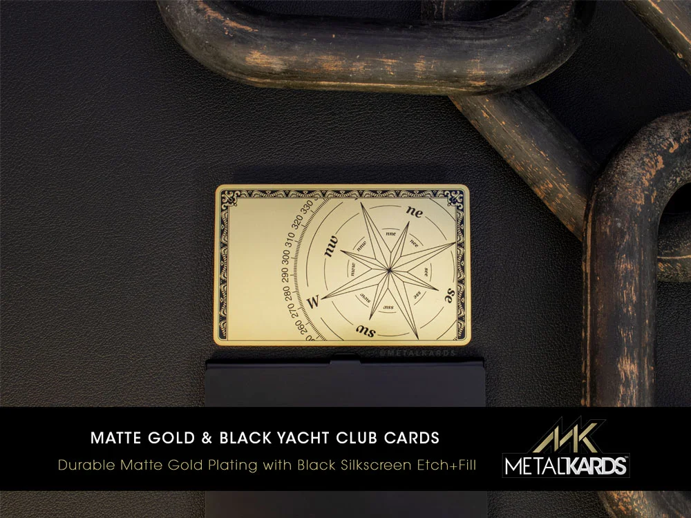 Gold Yacht Club Membership Cards