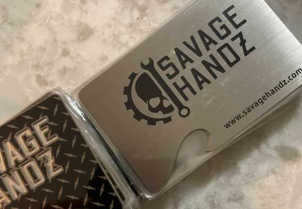 home metal business cards 5starReviews BottleOpenerMetalCards Bottle Opener Metal Cards