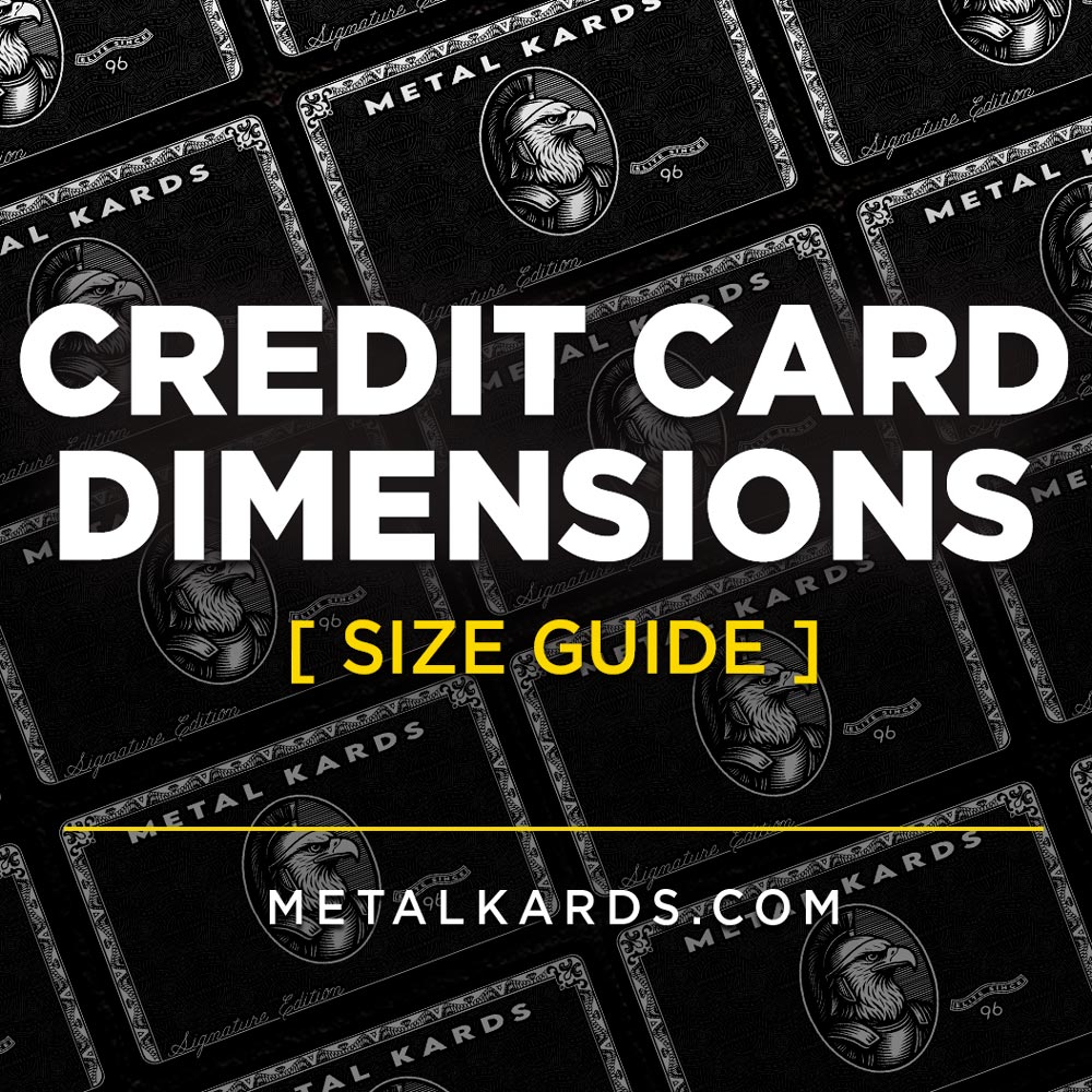 What Size Are Credit Card Dimensions