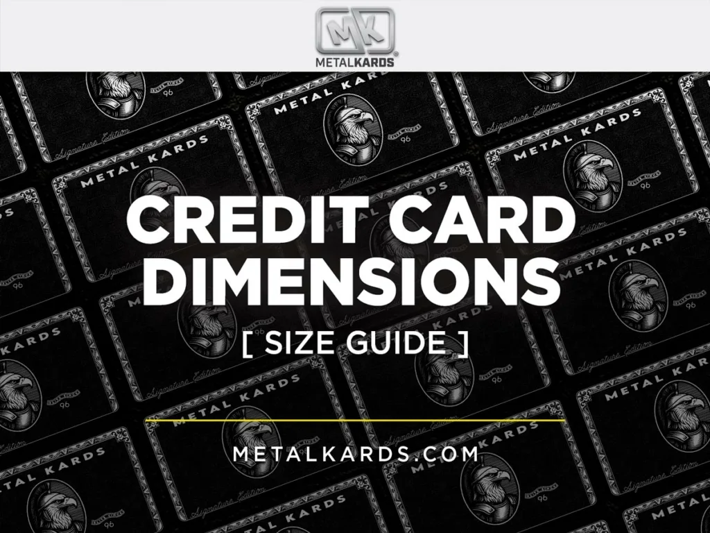 What Size Are Credit Card Dimensions