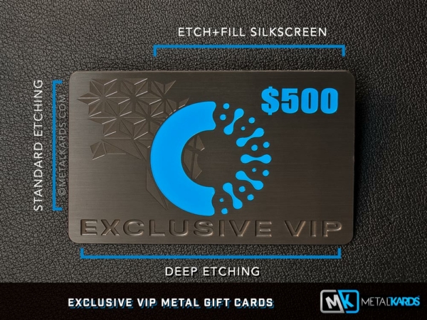 Metal VIP Card Features