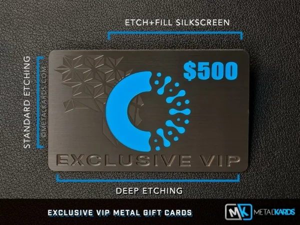 Metal Vip Card Features