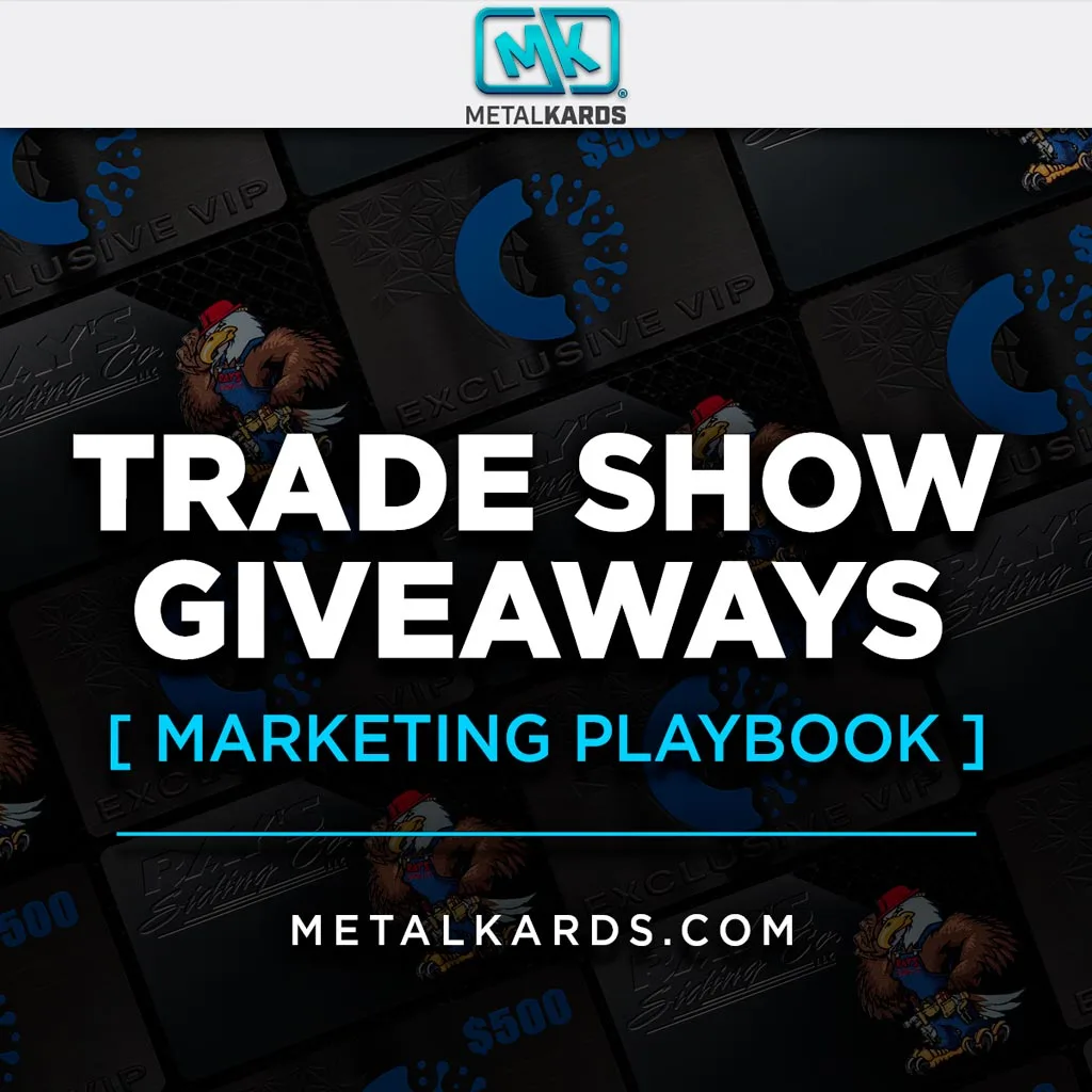 home metal business cards Trade Show Giveaways Marketing SQ1024 Trade Show Giveaways Marketing Playbook