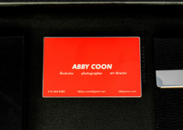 Art Director Metal Business Card