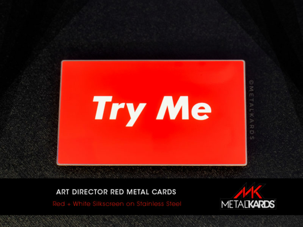 Art Director Metal Cards