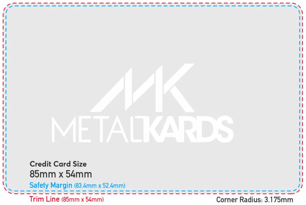Standard Credit Card Dimensions Guide