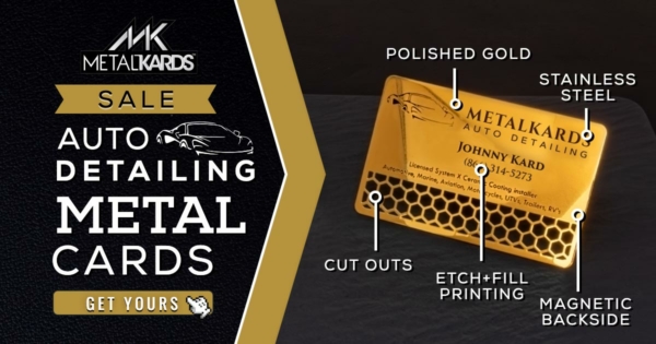 Auto Detailing Business Cards